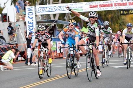 Hilton Clarke notches up a win for the Bahati boys.