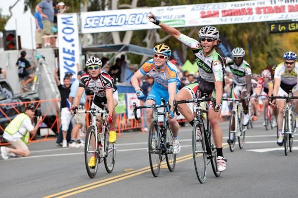 Hilton Clarke notches up a win for the Bahati boys.
