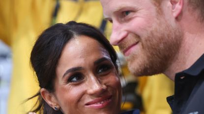 Prince Harry and Meghan Markle in love at the Invictus Games 2023