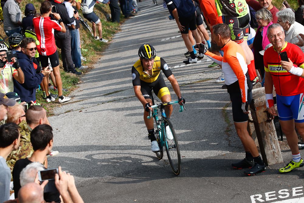 Primoz Roglic at Il Lombradia