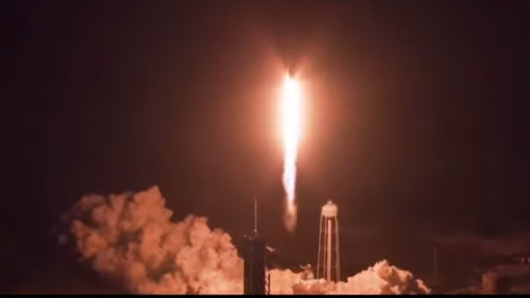 SpaceX's Falcon 9 rocket launches the Crew-6 astronauts.