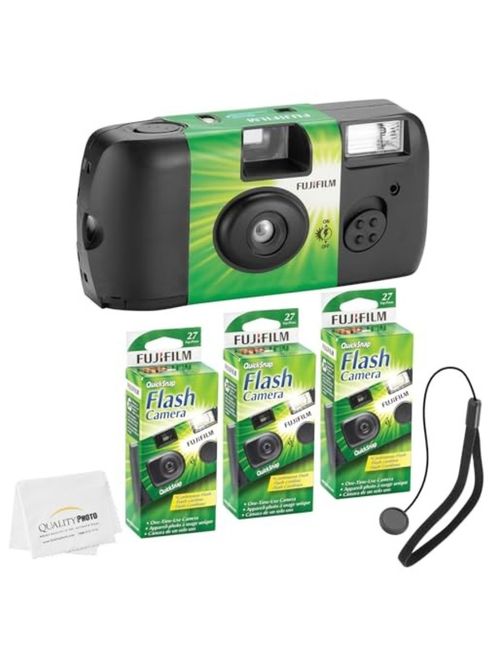 Quicksnap Flash 400 Disposable 35mm film camera