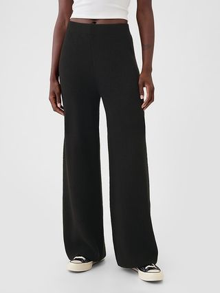 Gap, Cashsoft Shaker-Stitch Sweater Pants