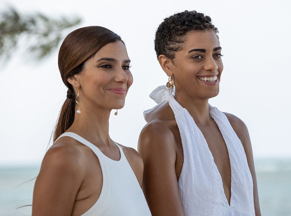 Rosalyn Sanchez and Kiara Barnes in Fox&#039;s &#039;Fantasy Island&#039;