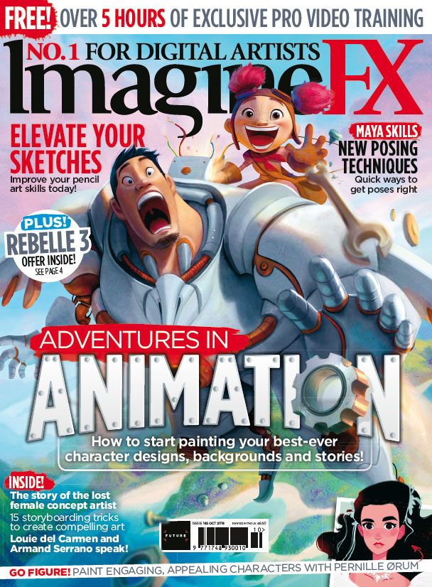 ImagineFX 165 cover