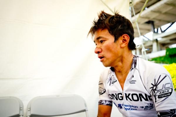 The stage winner 38-years-old, Wong Kam Po (Hong Kong)