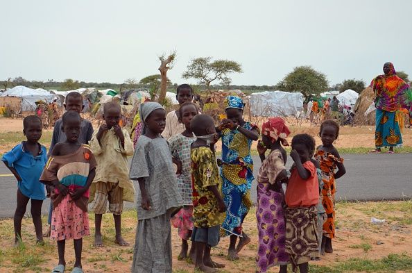 Refugee children in Nigeria.