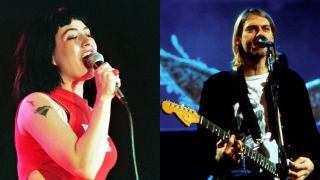 Kathleen Hanna, Kurt Cobain