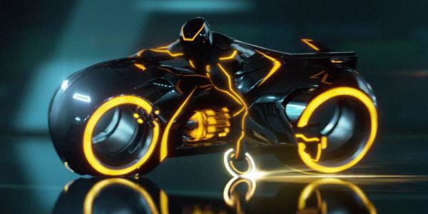 Tron&#039;s lightcycle in Tron: Legacy