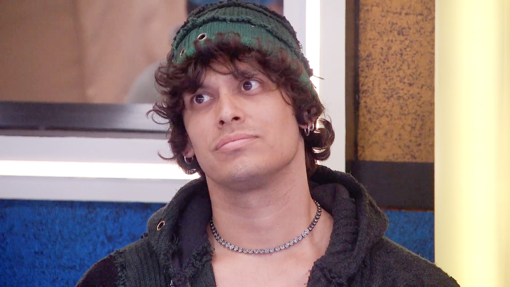 Jason looking upset up at the nominations.