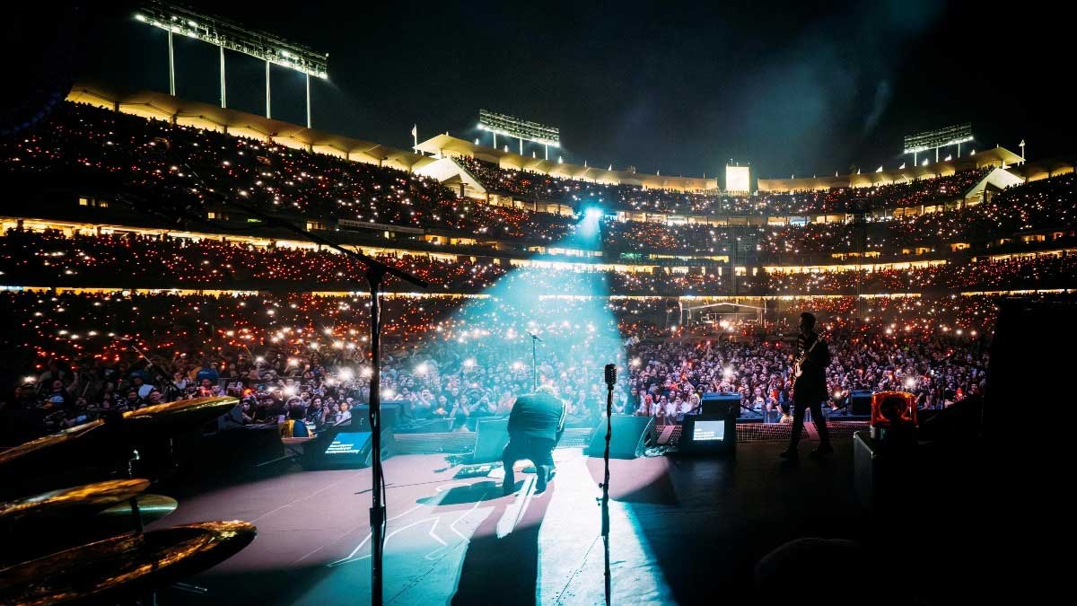 My Chemical Romance onstage