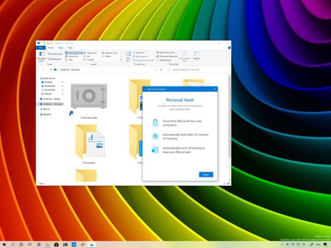 How To Set Up OneDrive Personal Vault Storage On Windows 10 | Windows ...