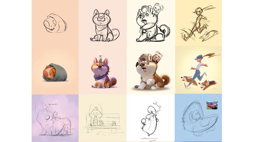 Creative confidence; Cartoon animals