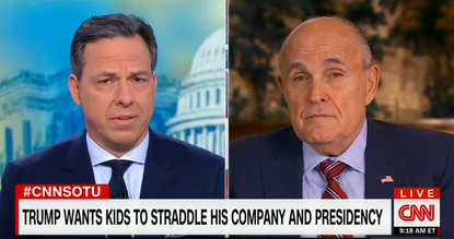 Rudy Giuliani speaks with Jake Tapper on CNN