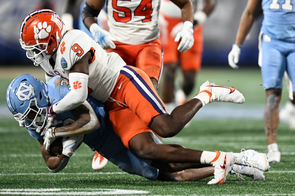 North Carolina vs. Clemson in 2022 ACC championship game