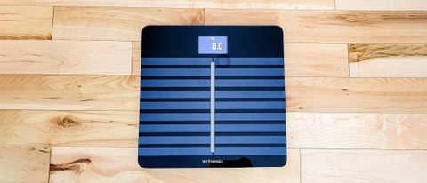 Withings Body Cardio Smart Scale powered on