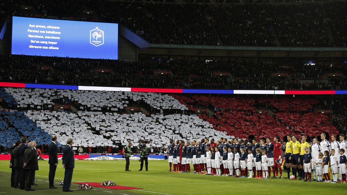 Wembley Paris attacks