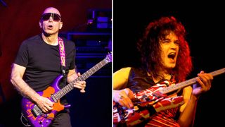 Joe Satriani and Eddie Van Halen