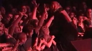 Slipknot&#039;s Clown in a crowd in 1999