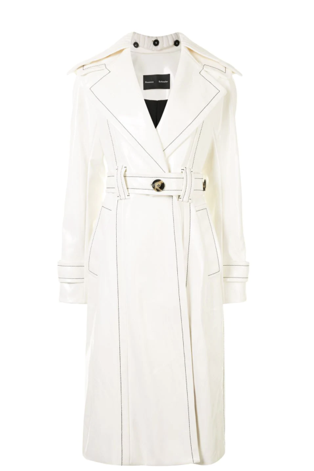Proenza Schouler Constrast Stitched Coat