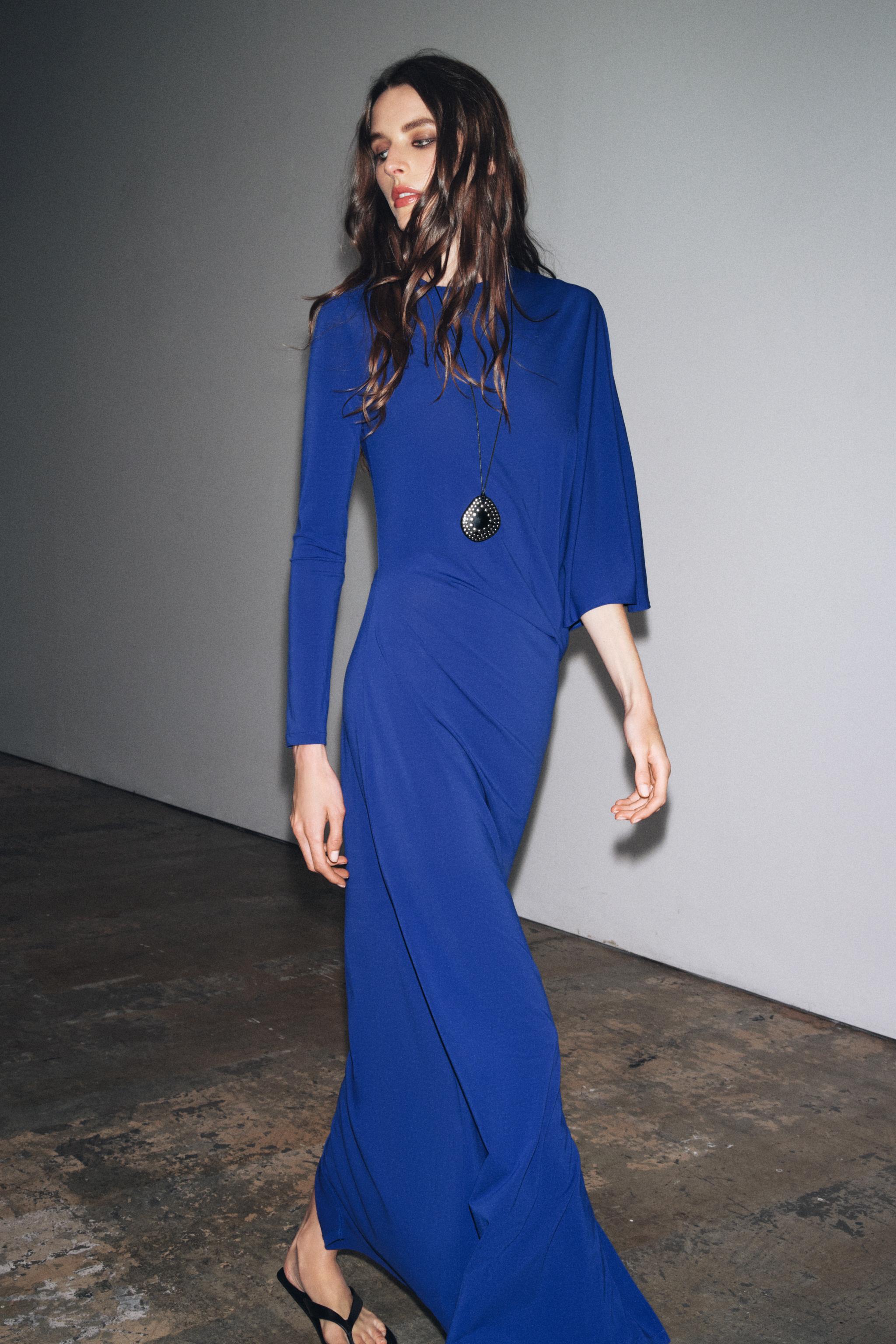Asymmetric Long Dress