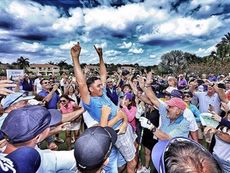 Rickie Fowler hole-in-one