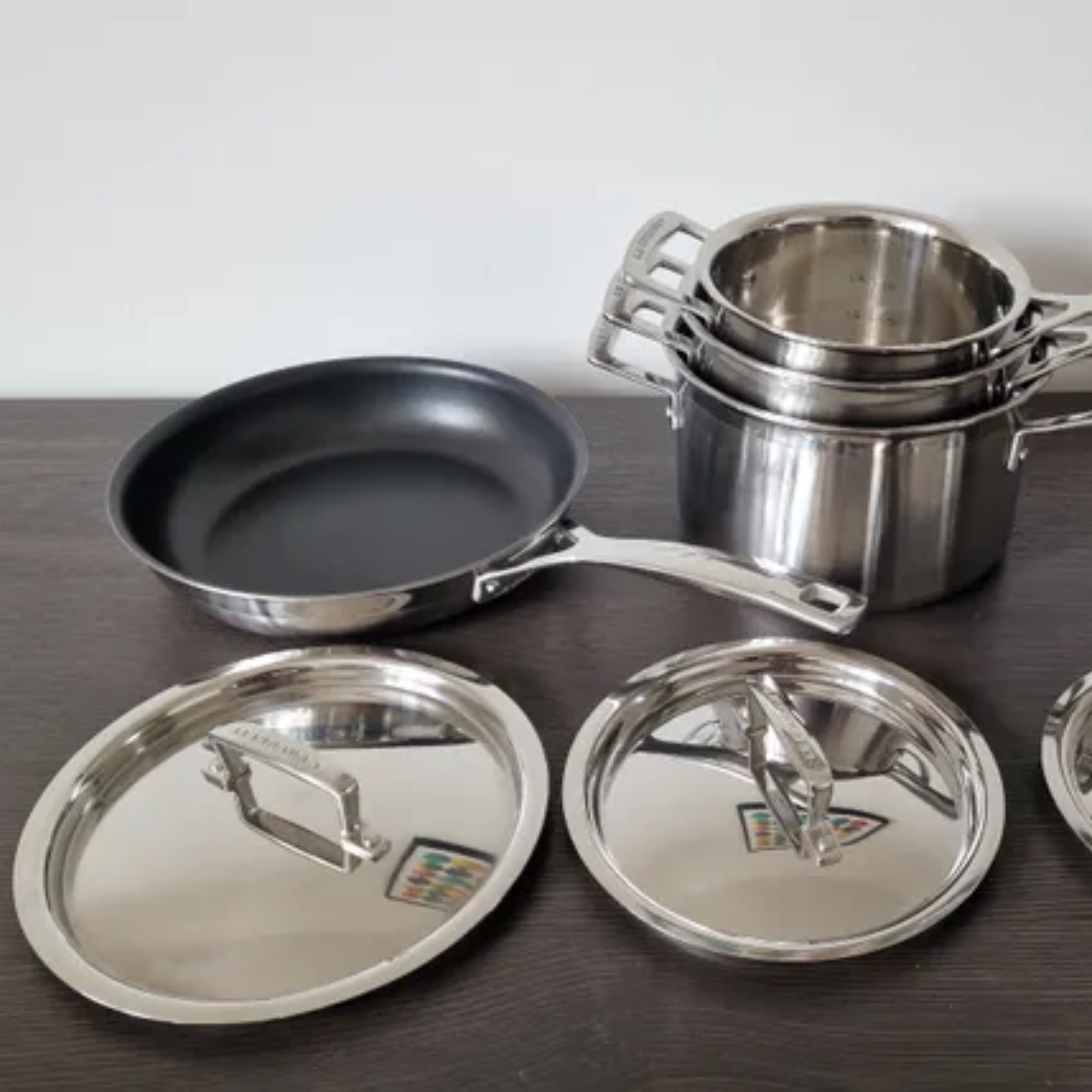Testing Le Creuset's stainless steel saucepan set