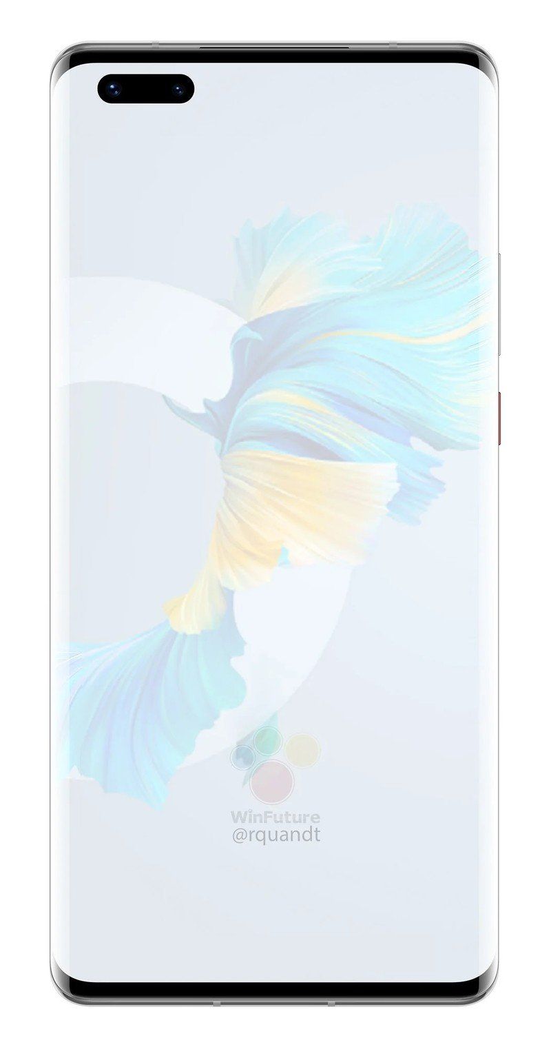 Huawei Mate 40 Pro Leaked Render