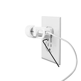 Lock Socket Charger Lock for Use With Samsung. Secures Samsung Chargers Secureluy to the Wall Plate Via Security Screw