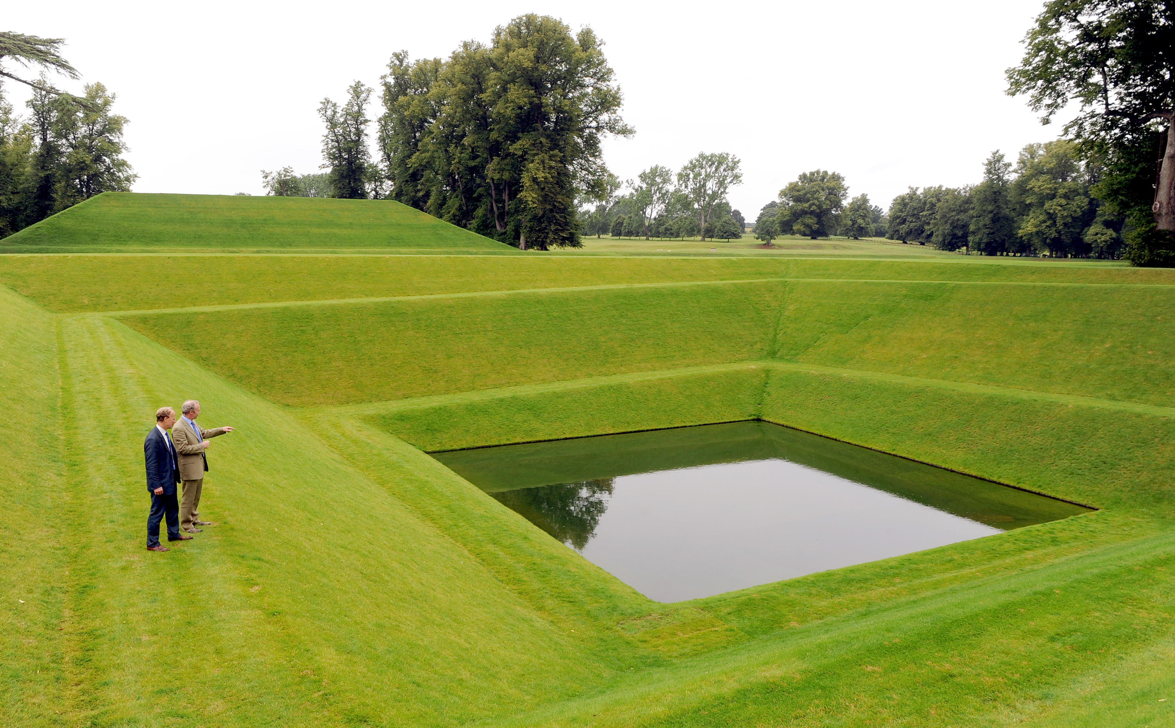 Orpheus. It&#039;s a giant, square tiered hole in the ground, with a pool in the middle.