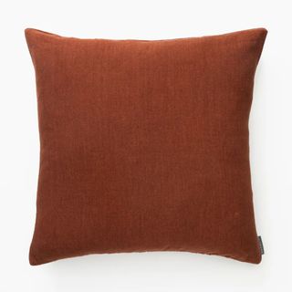 red square cushion