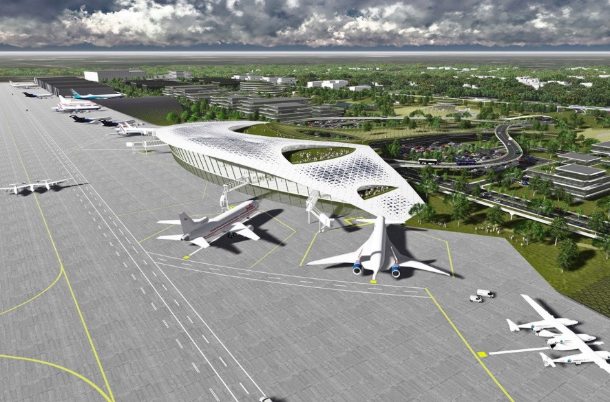 Houston Spaceport: Artist&#039;s Concept