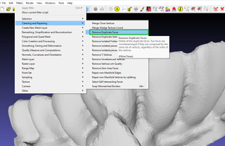 Repair STL Files in MeshLab