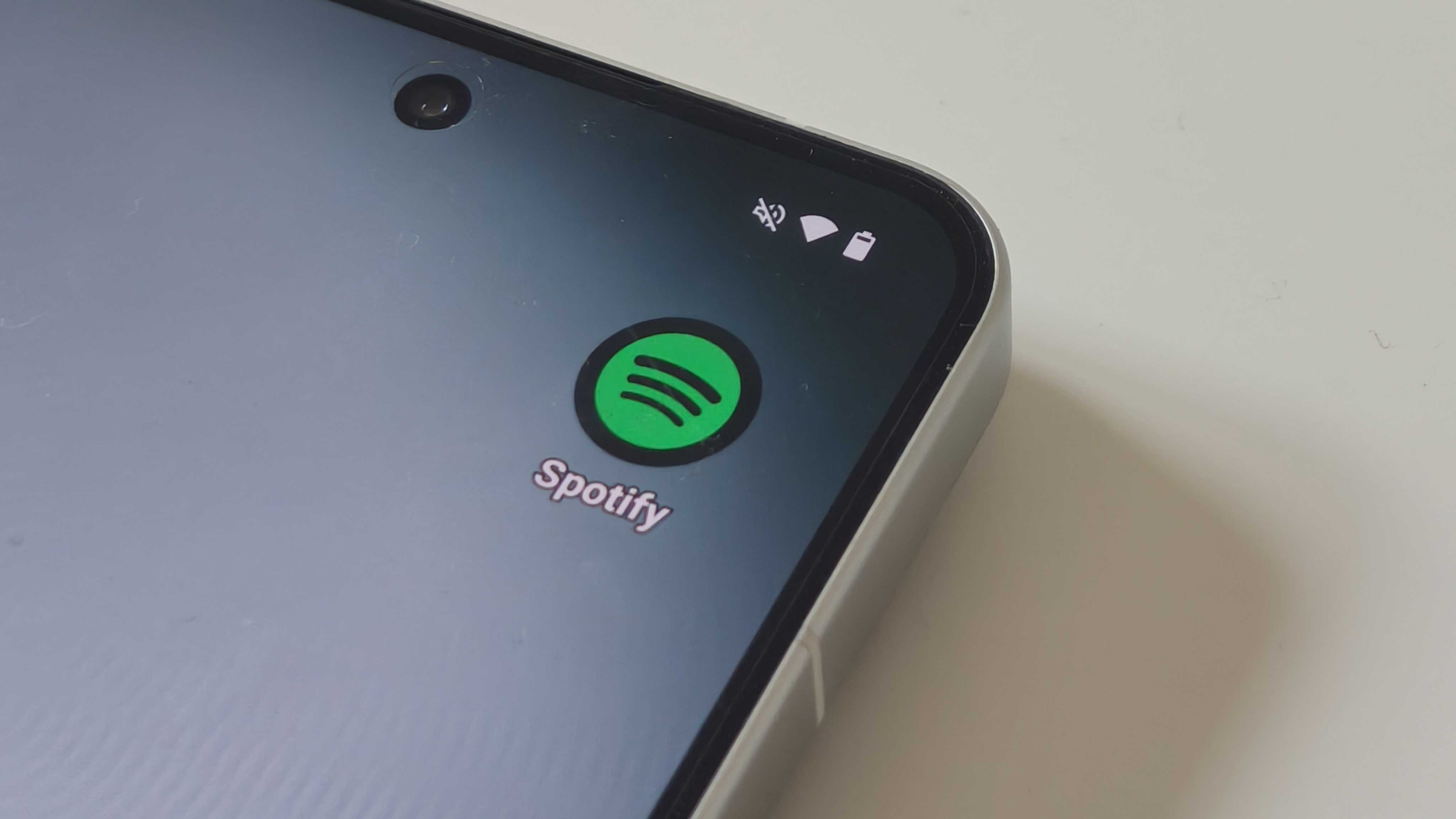 Spotify on the Nothing Phone (3)