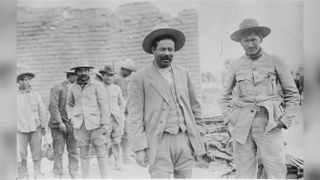 General Francisco 'Pancho' Villa (1878-1923) during the Mexican Revolution.