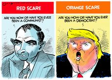 Political cartoon