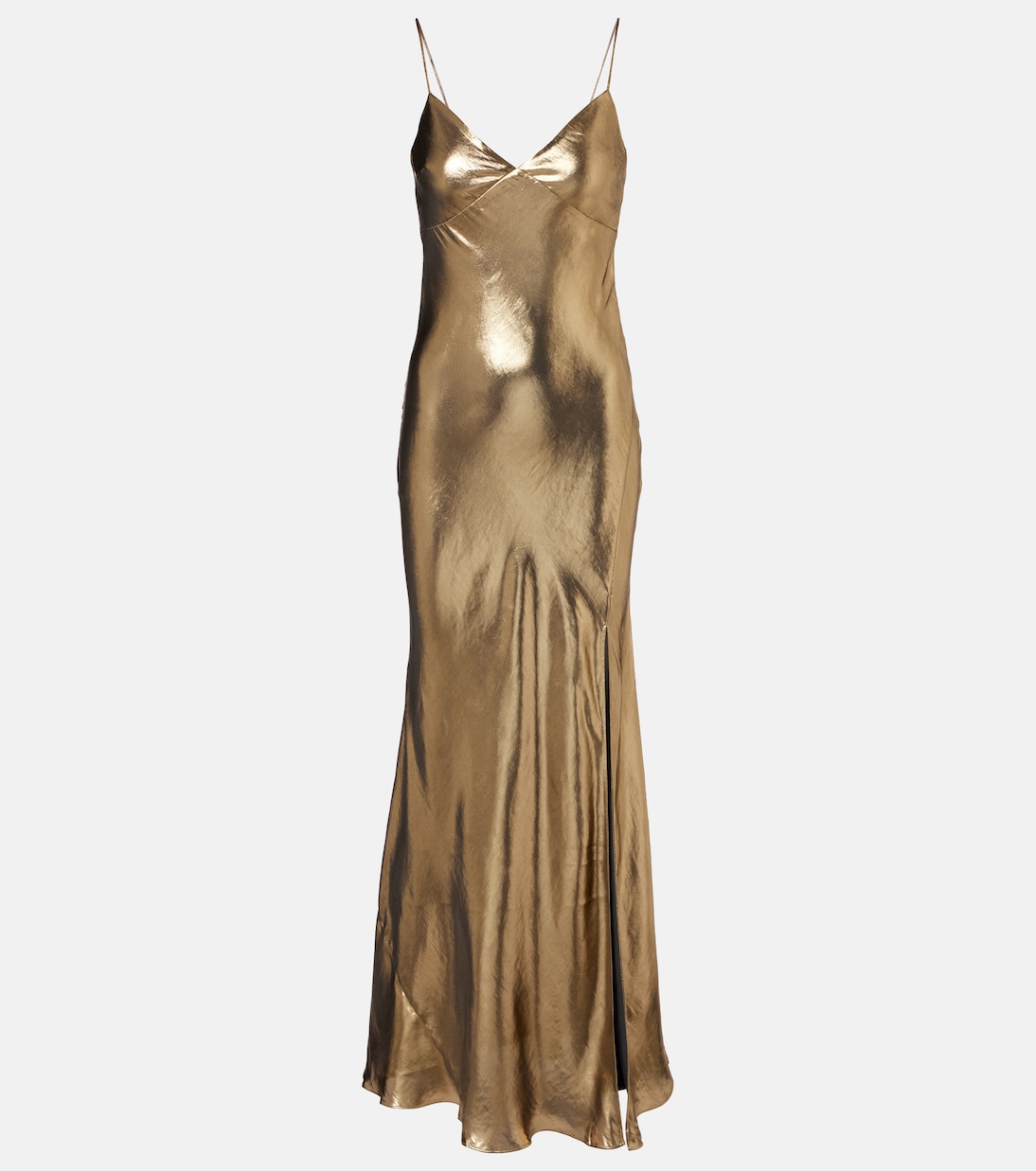 Satin Maxi Dress