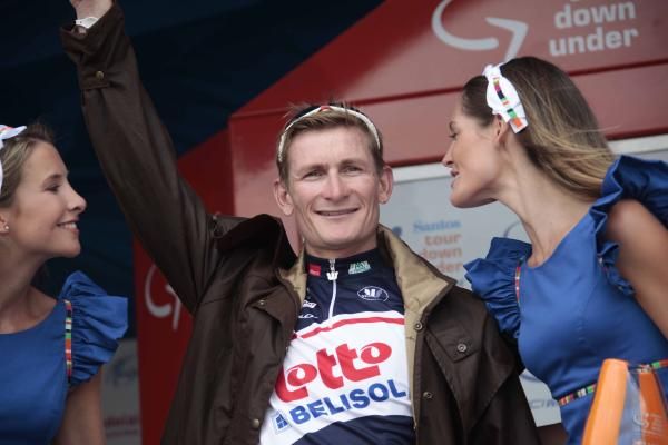 Andre Greipel (Lotto Belisol) earned himself a change of attire.