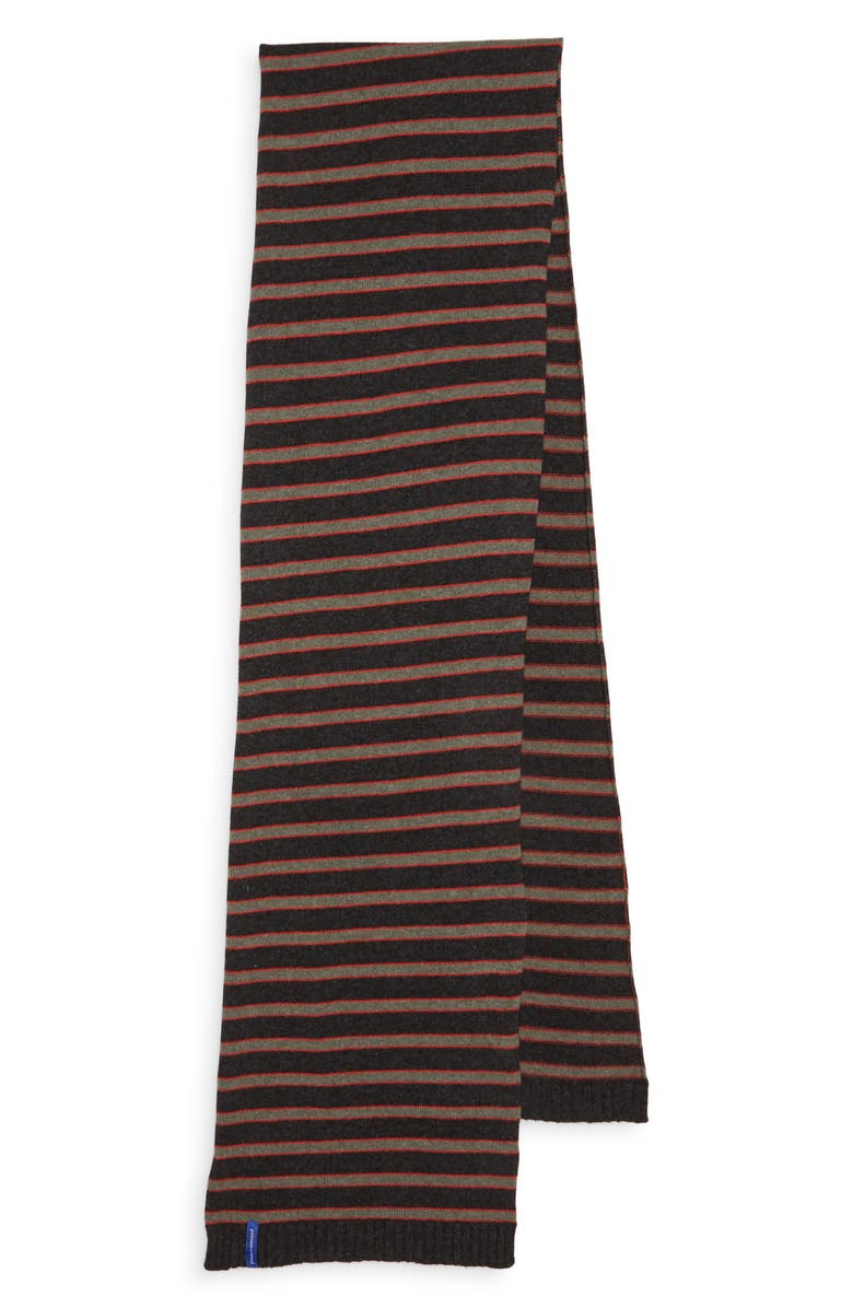 Bela Stripe Extrafine Wool Scarf
