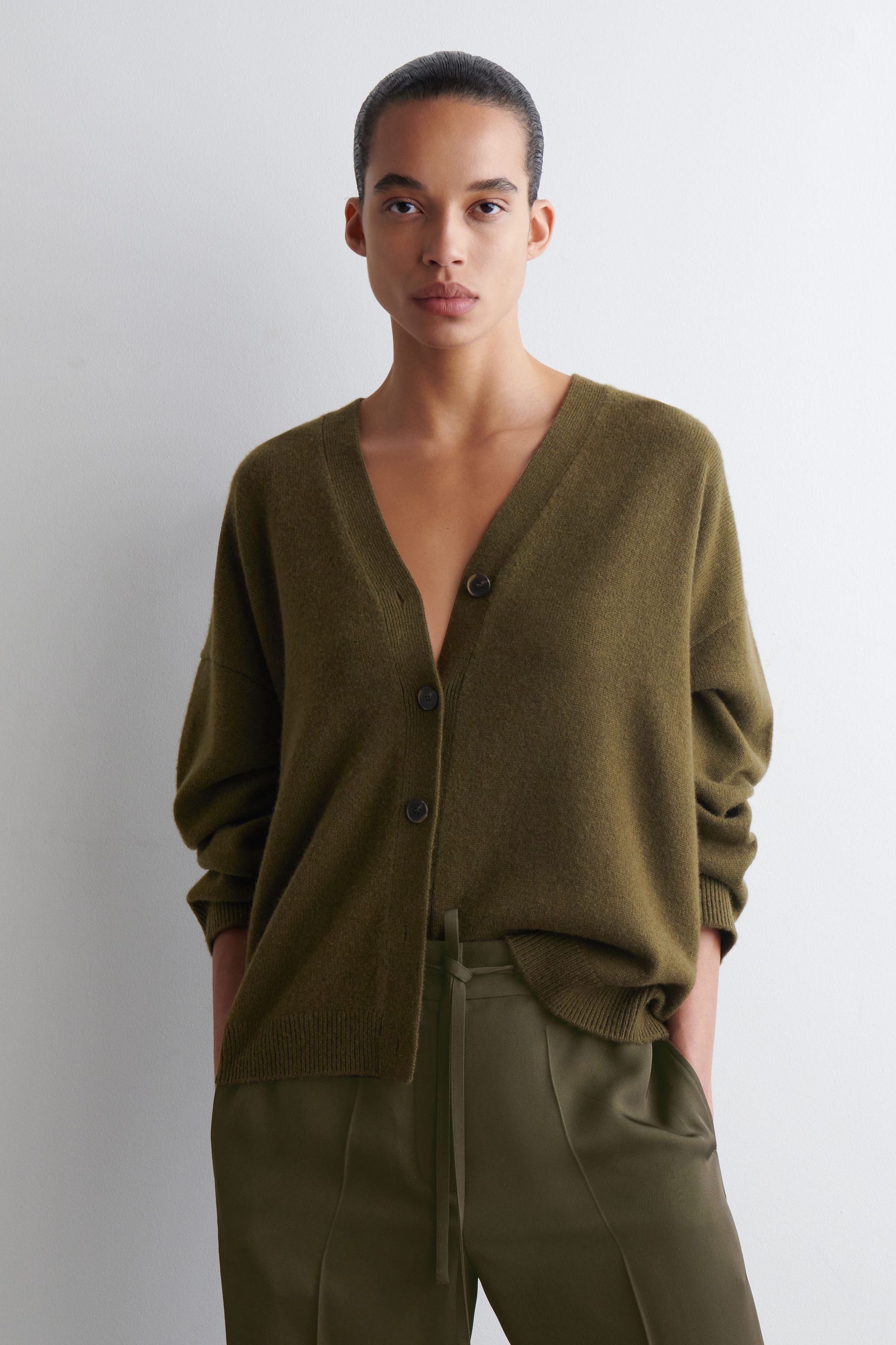 Cashmere V-Neck Cardigan