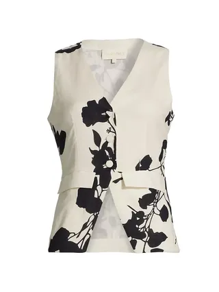 Rebekka Floral Cotton Vest