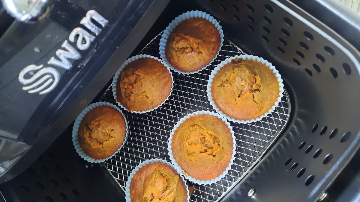 Swan Retro 6L Manual Air Fryer review sleek with a decent capacity