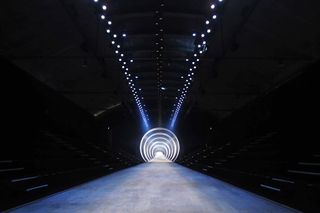 Hermès show runway