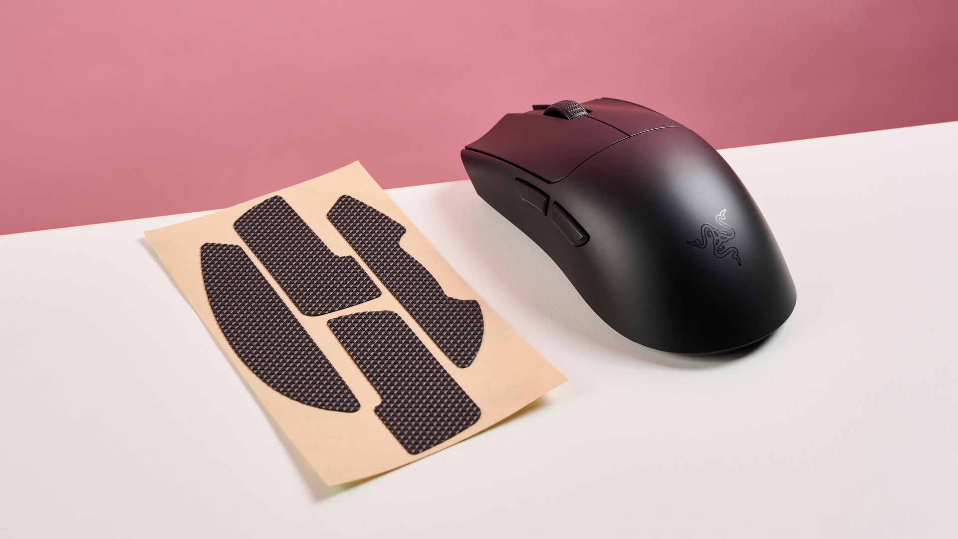 Razer Viper V3 Pro gaming mouse and grip tape