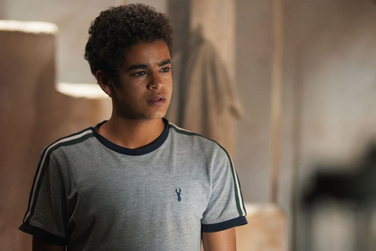 Amir Wilson in His Dark Materials on HBO.