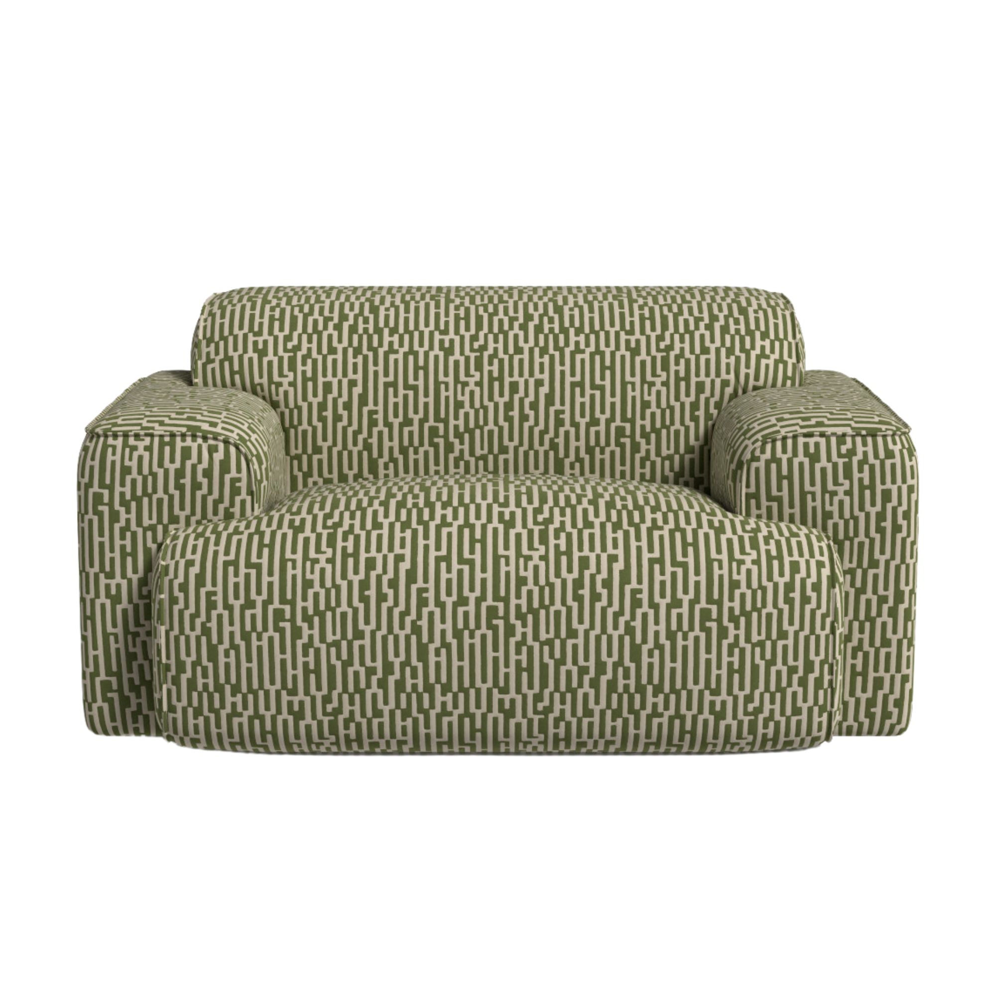 MADE Avalon snuggle in Great Hey matcha green by Harlequin 
