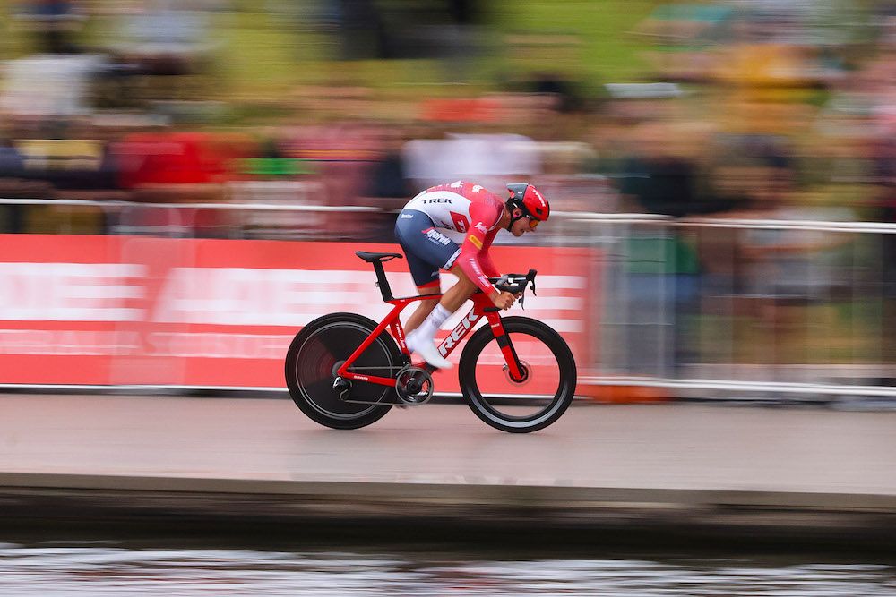 Tour Down Under 2023 - 23rd Edition - Prologue Adelaide - Adelaide 5,5 km - 17/01/2023 - Antonio Tiberi (ITA - Trek - Segafredo) - photo Kei Tsuji/SprintCyclingAgency&Acirc;&copy;2023