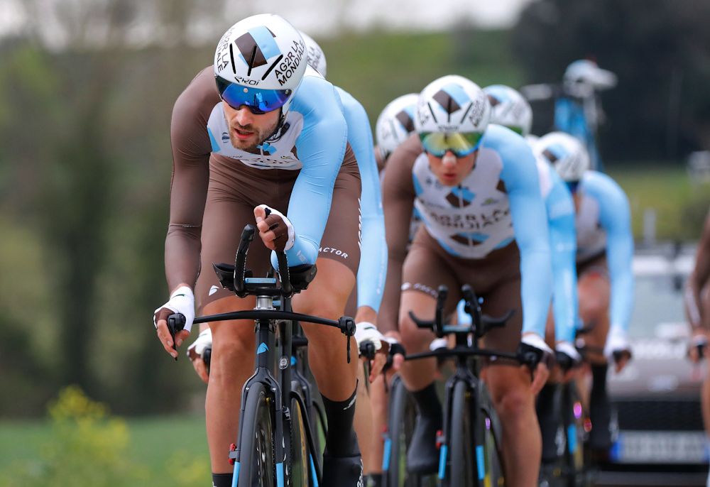 AG2R La Mondiale finished 11th during the stage 2 team time trial at Volta a Catalunya