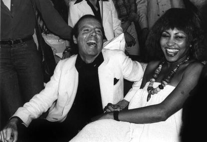1977: Tina Turner and Francesco Scavullo