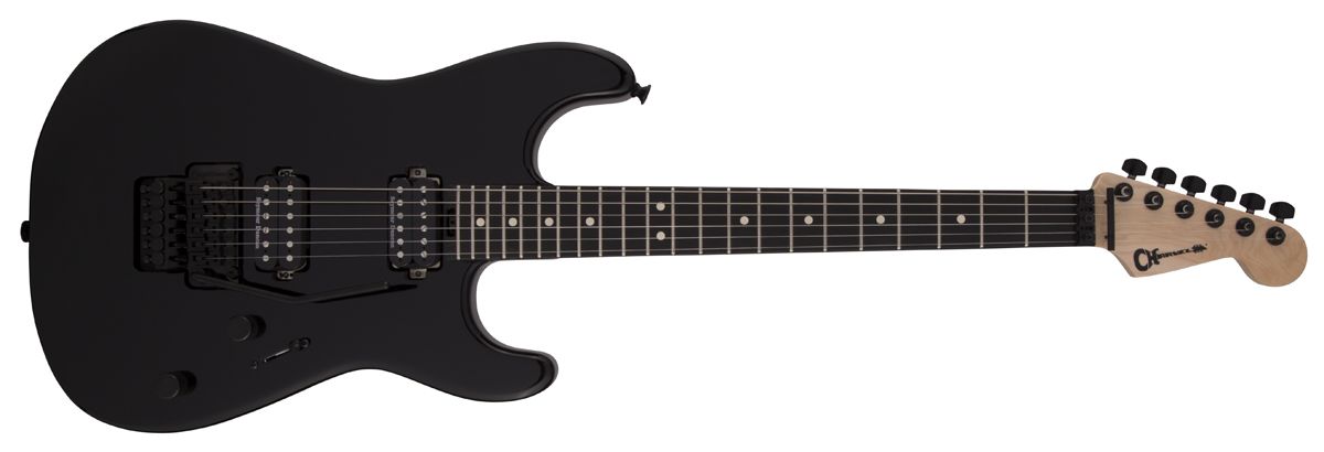 Charvel Pro-Mod San Dimas Style 1 with ebony fretboard in Gloss Black